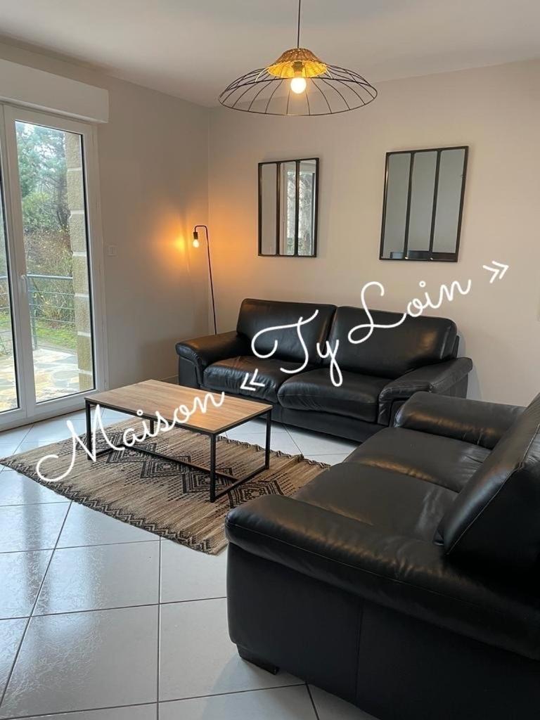 Villa Ty Loin Vue Mer 8 Personnes 洛贡纳达乌拉斯 外观 照片